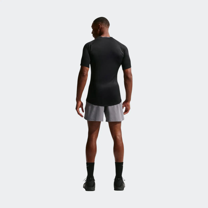 M Np Df Tight Top Ss Black Tops