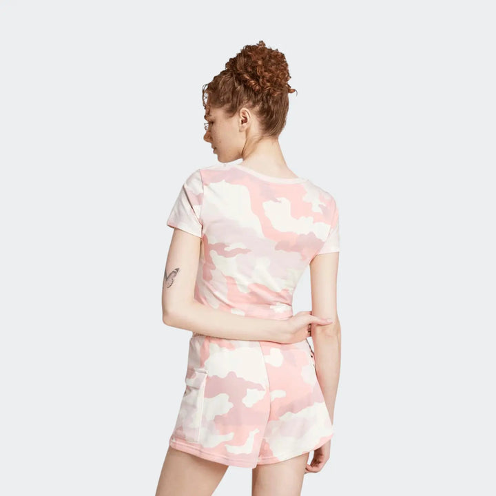 Essentials 3-Stripes Camo Print Baby T-Shirt