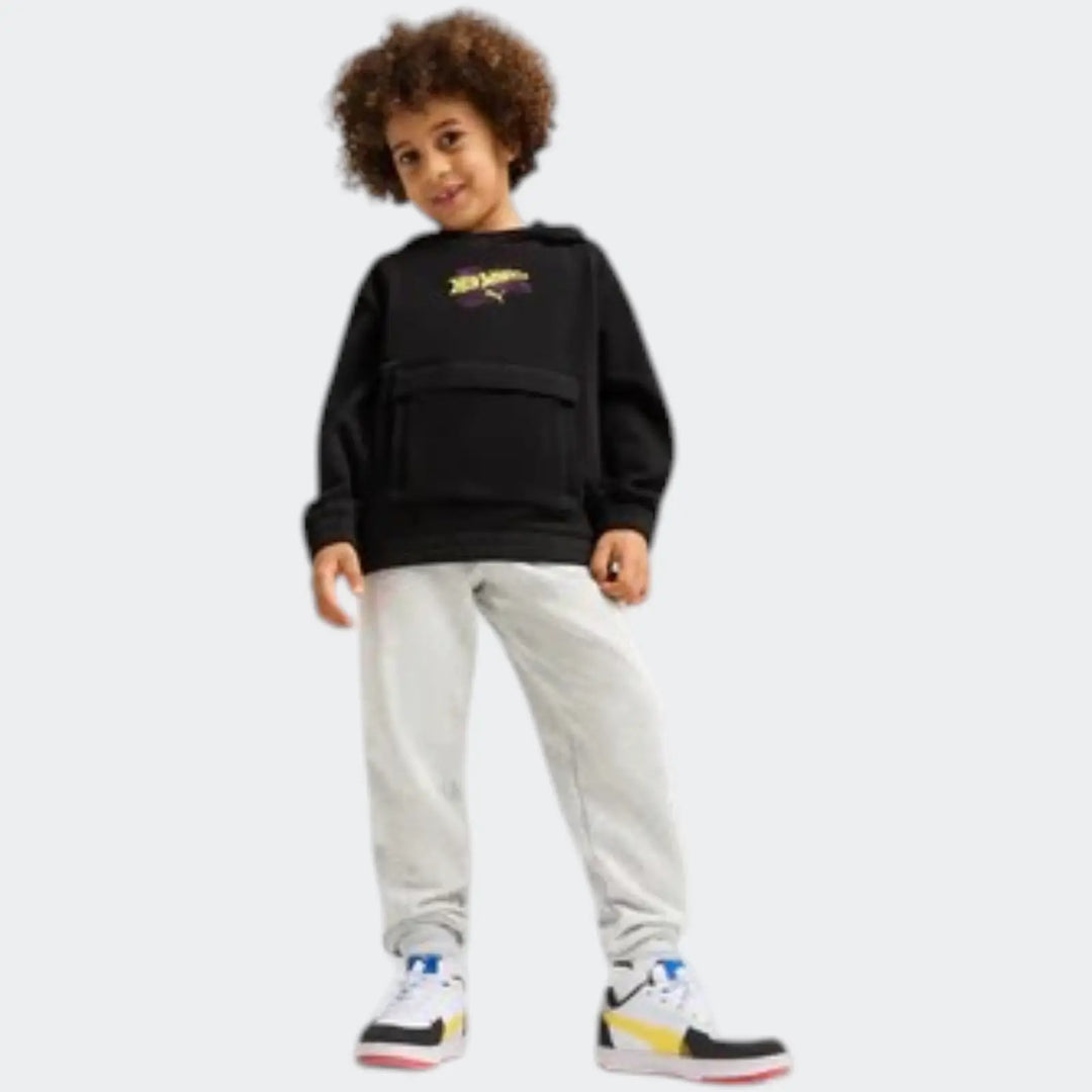 Puma X Hot Wheels Relaxed Black Hoodies