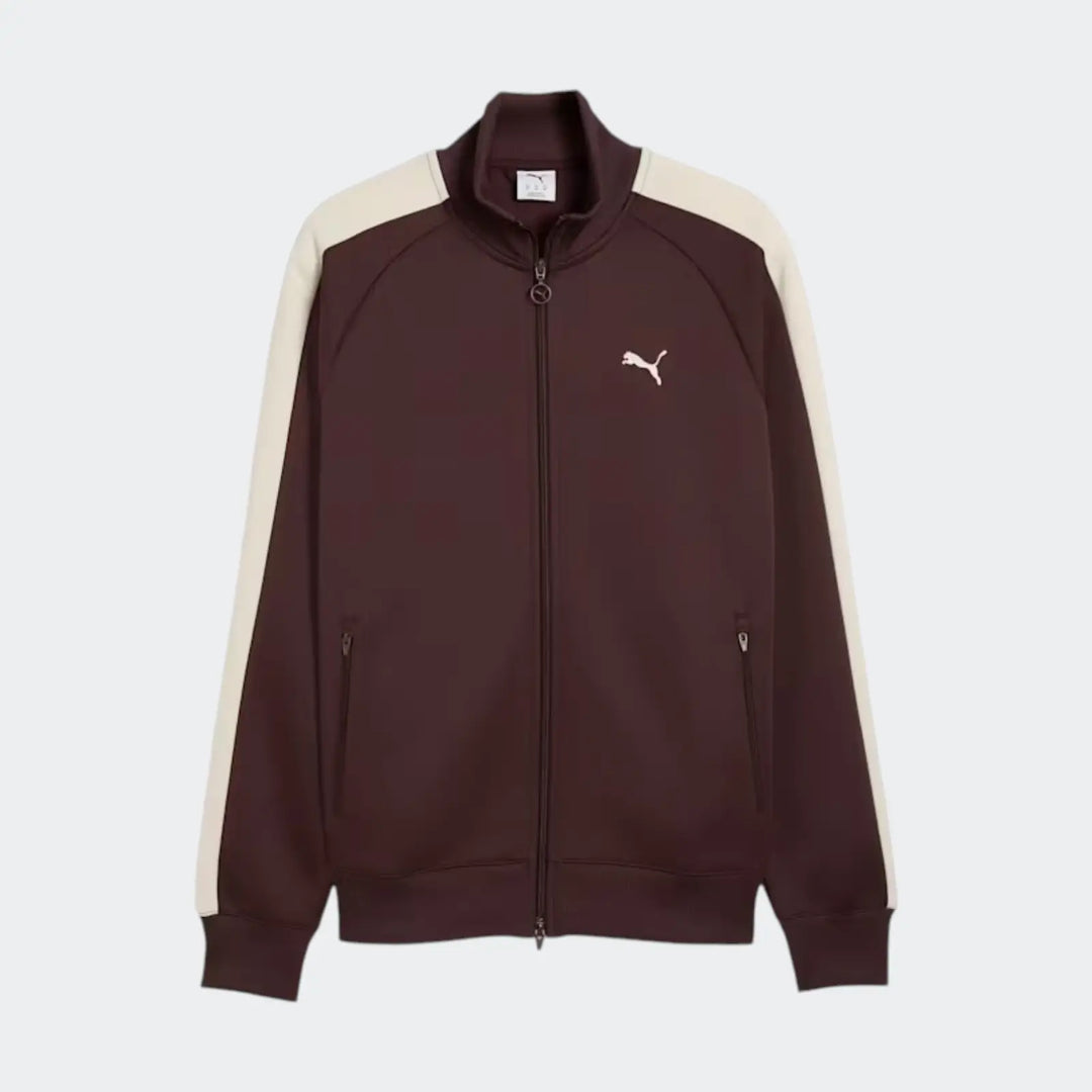 T7 Always On Track Jacket Brown Trackjackets