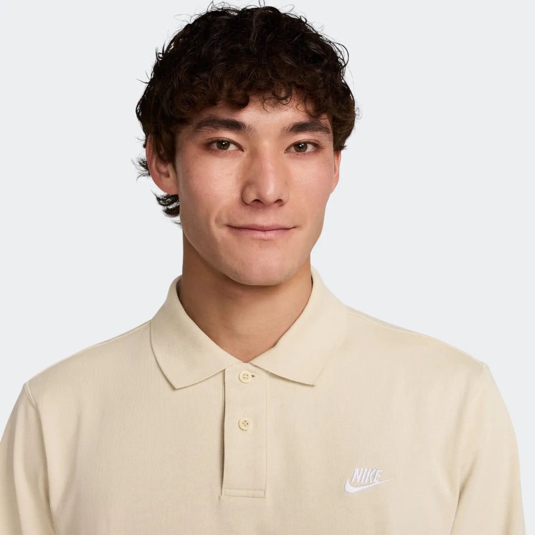 Nike Club Men's Long-Sleeve Knit Polo – Rashid Cassim Sports Nike Club Men's Long-Sleeve Knit Polo – Rashid Cassim Sports