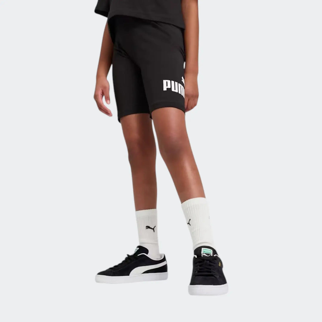 Ess No.1 Logo Short Leggings Black Leggings