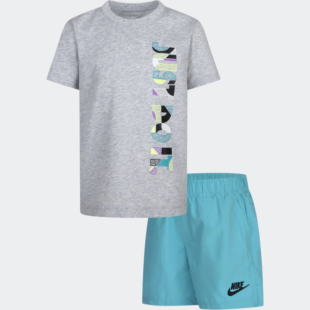 Nkb B Nsw Otl Wvn Short Set Blue Shorts