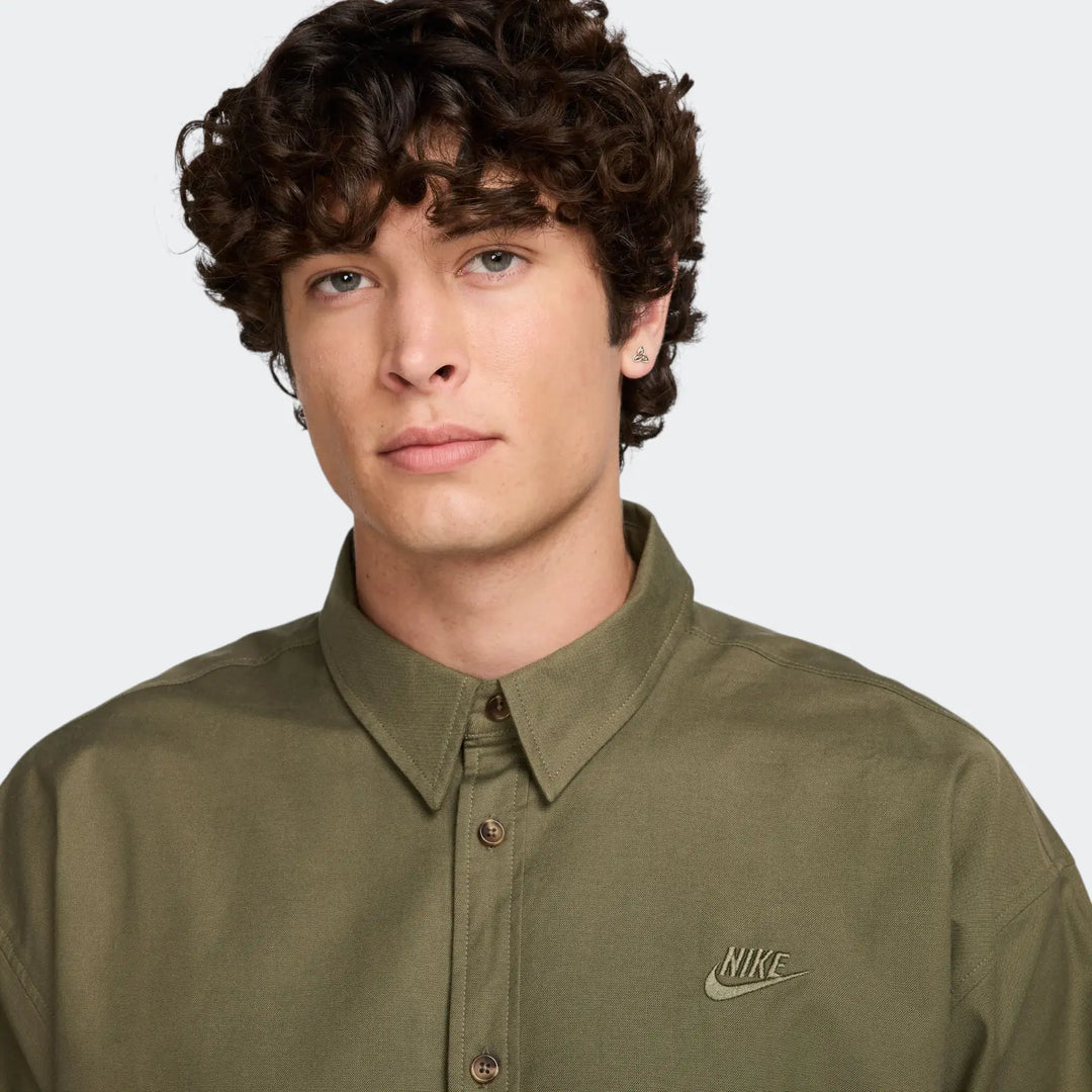 Nike Club Men's Oversized Long-Sleeved Oxford Shirt