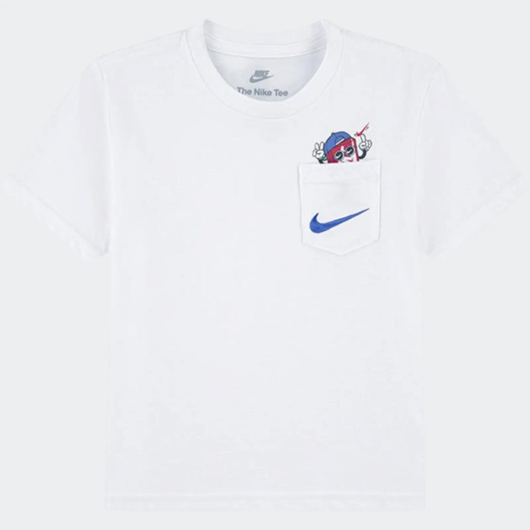 Nkb Peace Boxy Ss Tee White T-Shirts