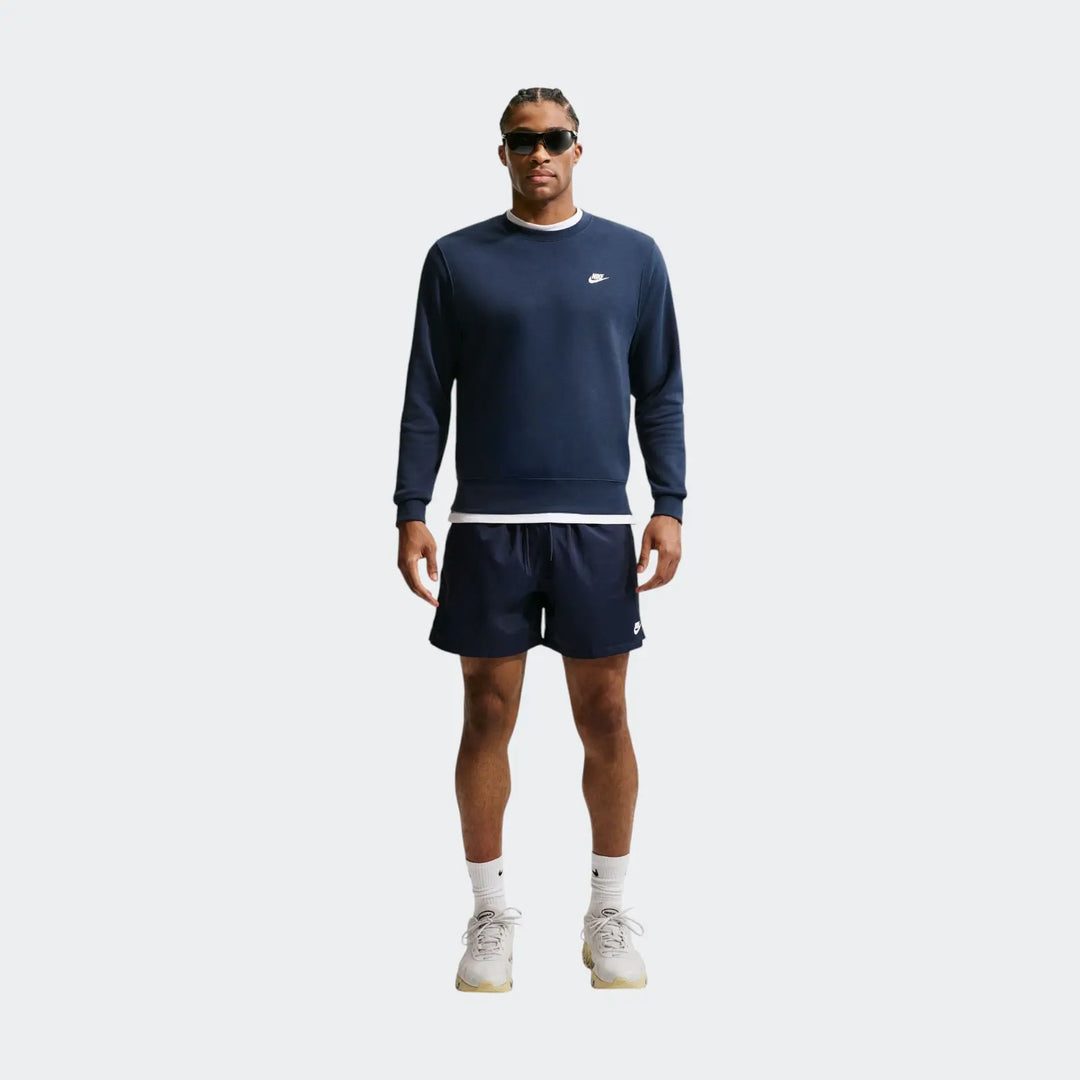 M Nk Club Bb Crew Blue Sweatshirts