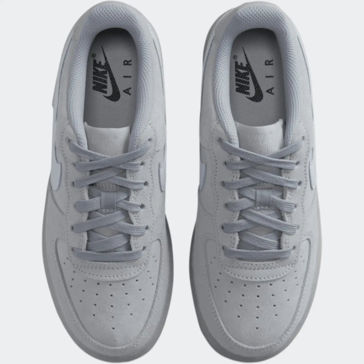 Air Force 1 Lv8 Gs Grey Sneakers