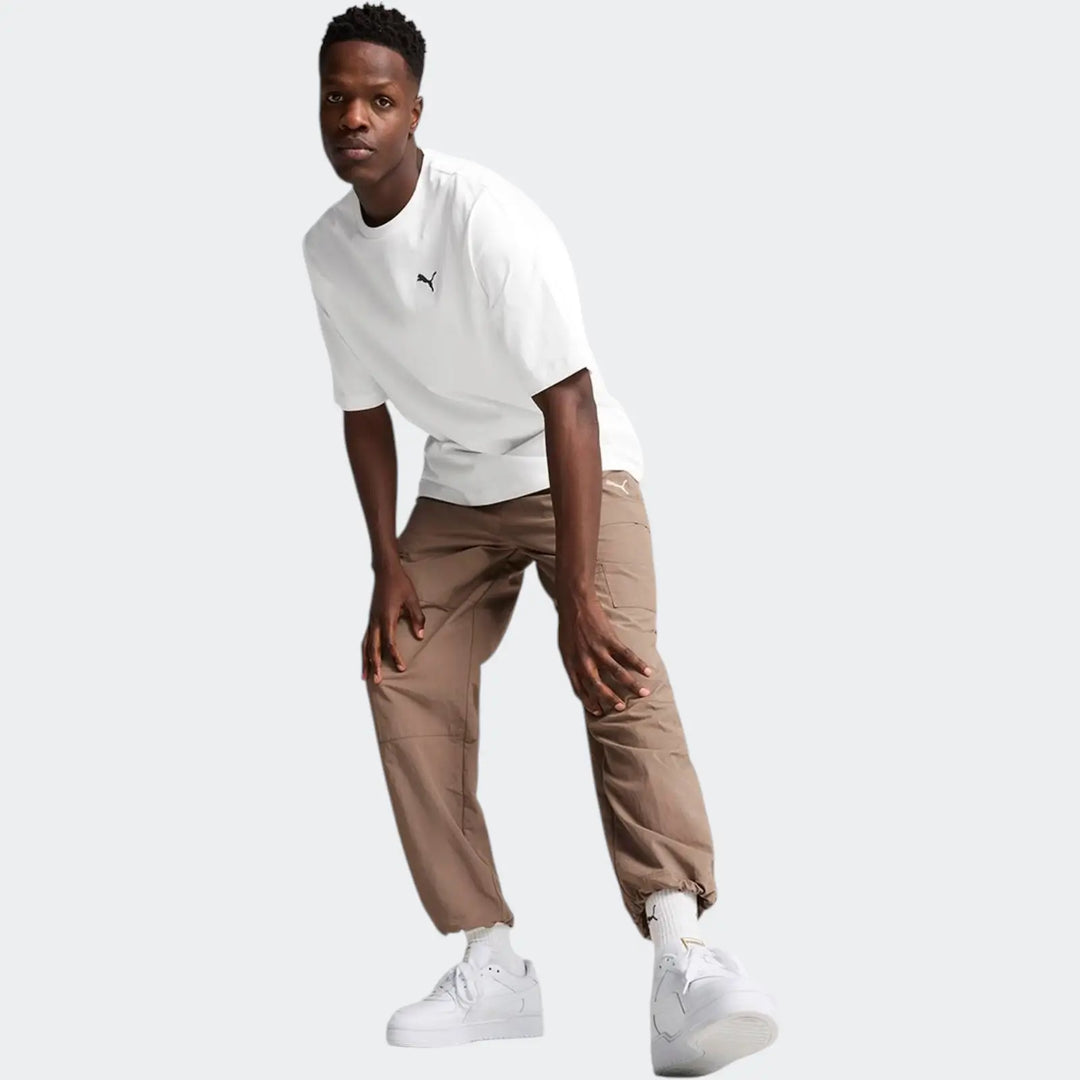Wardrobe Ess Relaxed Cargo Brown Pants