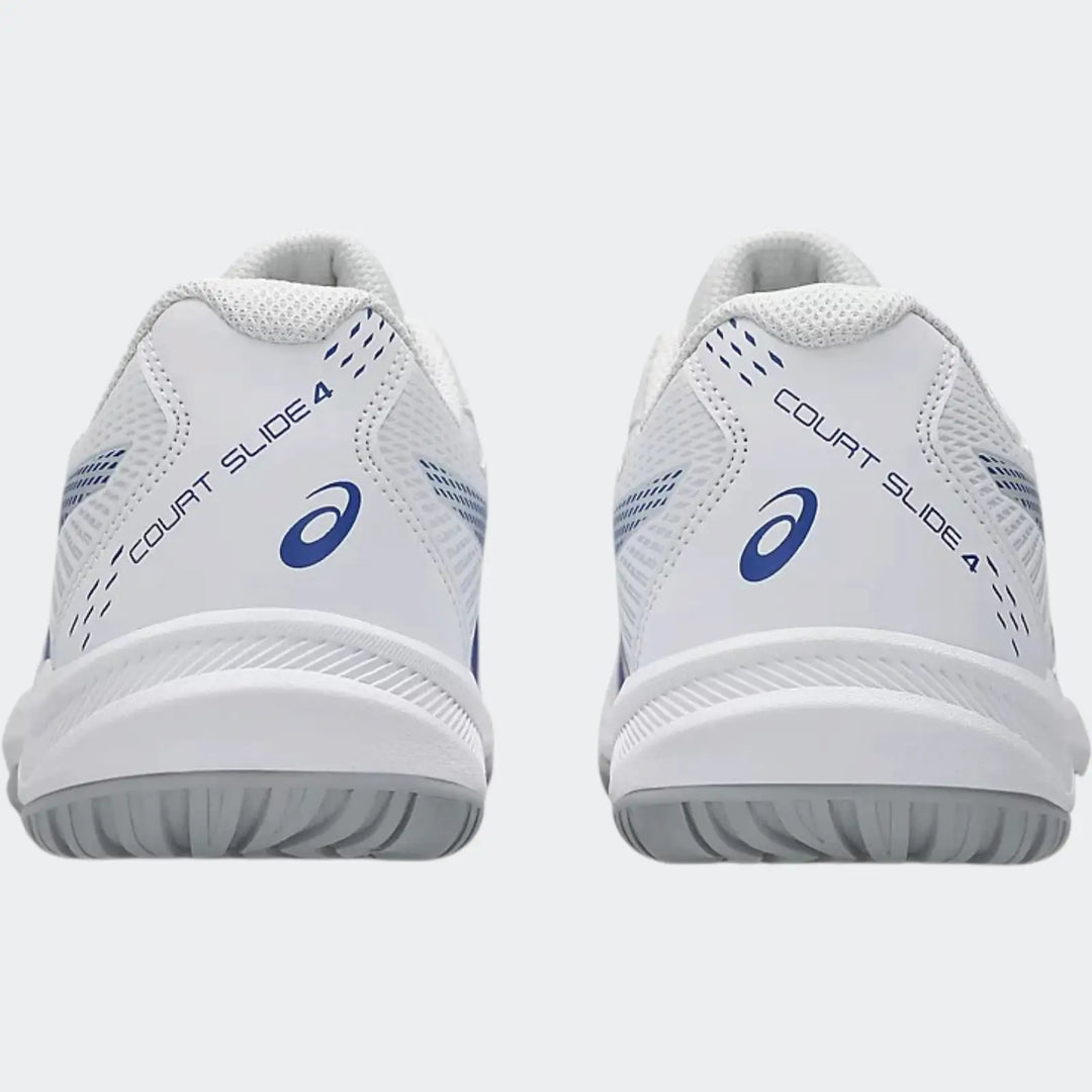 Court Slide 4 White Sneakers