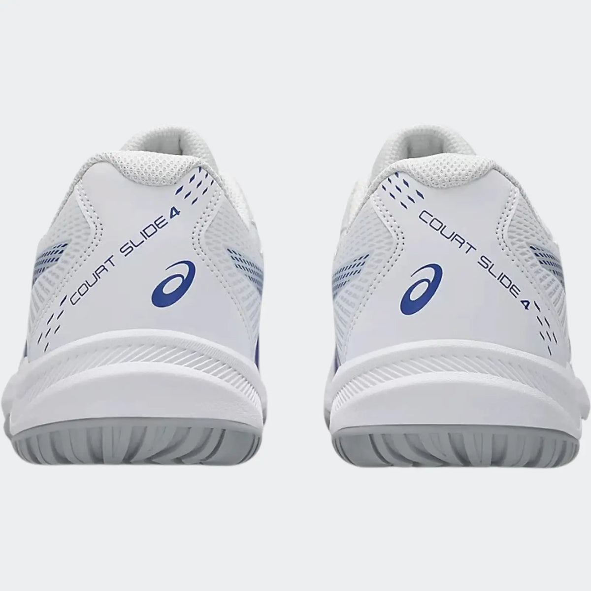 Court Slide 4 White Sneakers