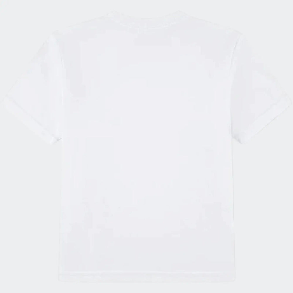 Nkb Peace Boxy Ss Tee White T-Shirts