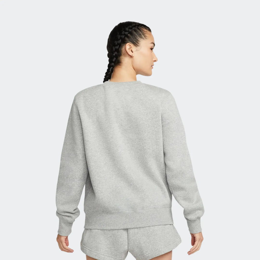 W Nsw Phnx Flc Std Crew Grey Sweatshirts