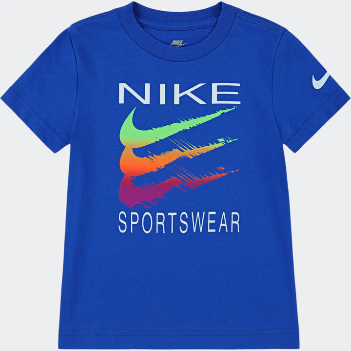 Nike Boys Sportswear Swoosh T-Shirt - Blue