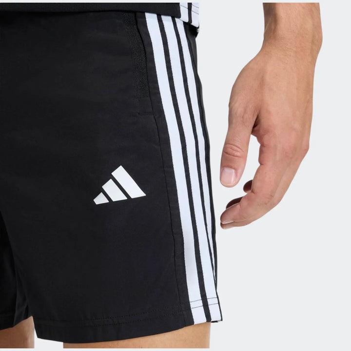 Workout Essentials Base 3 Stripes Woven Short