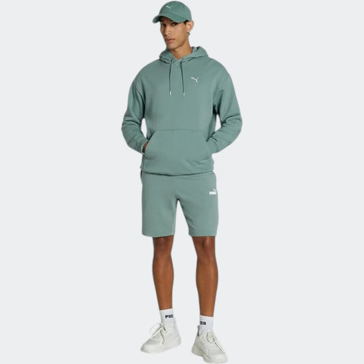 Wardrobe Ess Relaxed Hoodie Green Hoodies