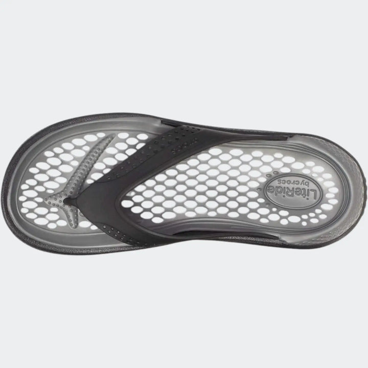 Literide Flip Black Clogs