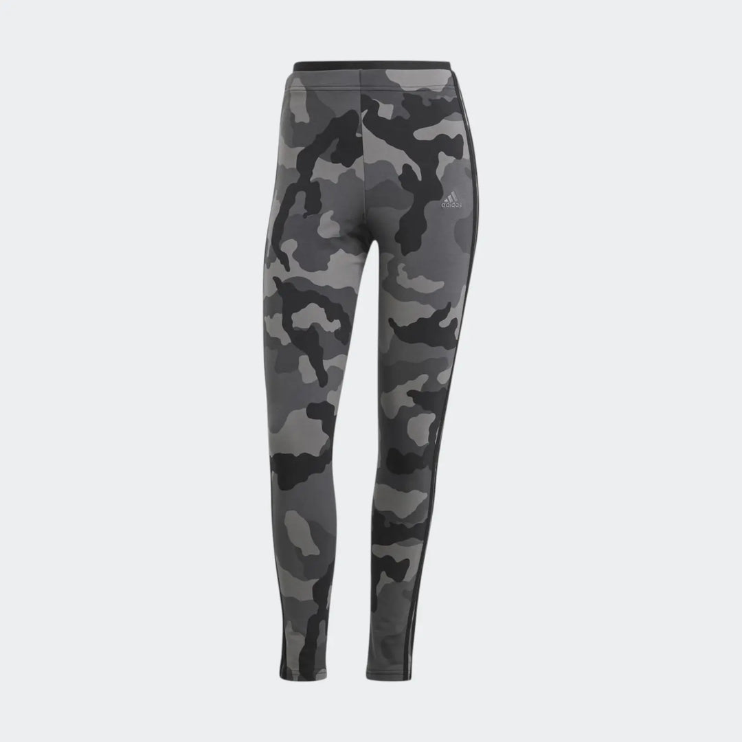 Essentials 3-Stripes Camo Print 7/8 Length Leggings