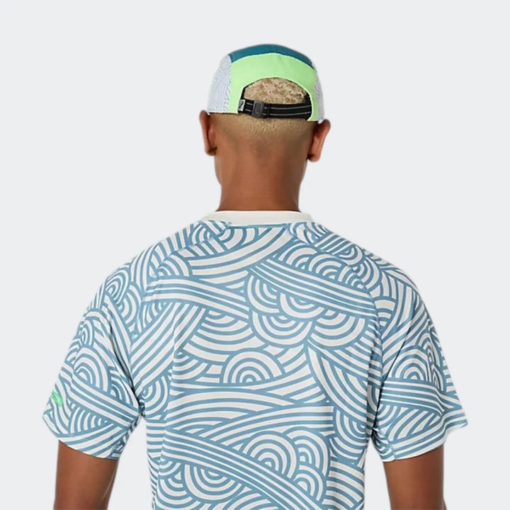 Padel Court All Over Print Ss Top White T-Shirts