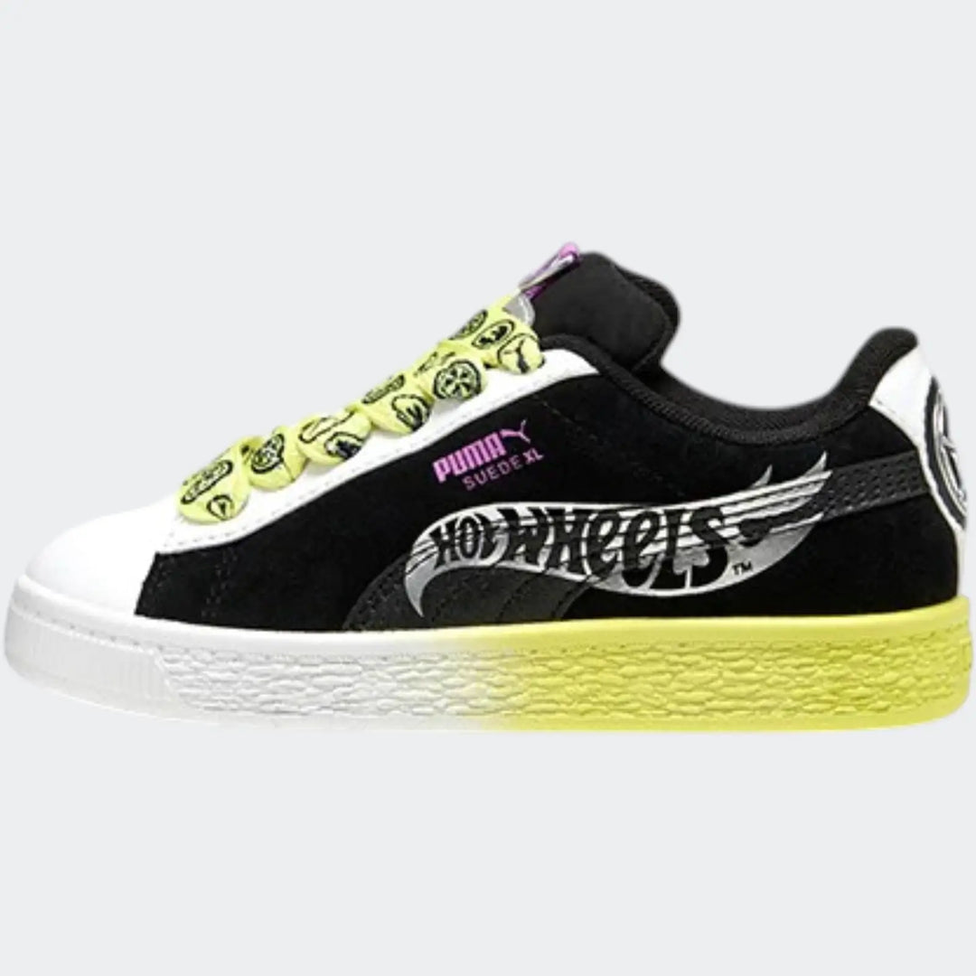 Suede X Lhot Wheels Ps Black Sneakers
