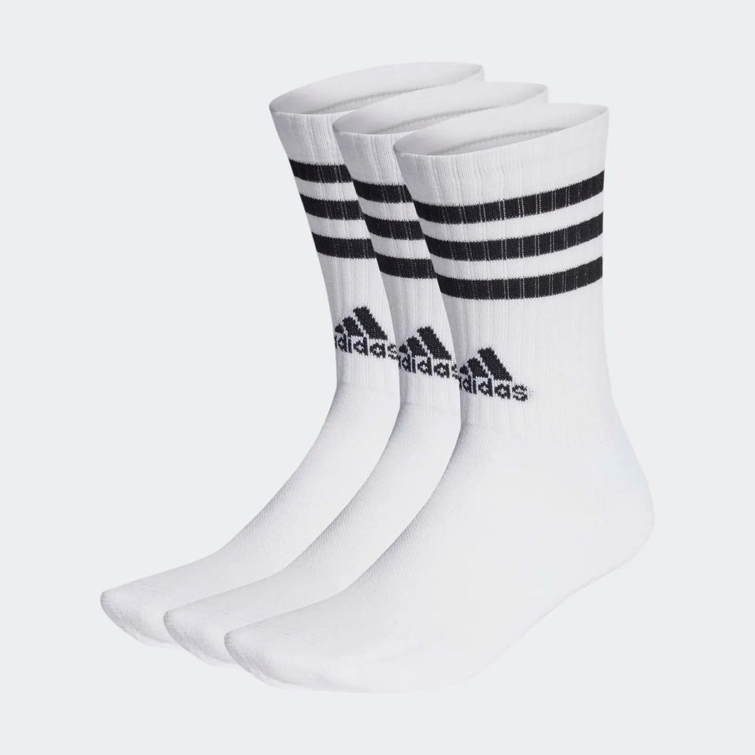 3-Stripes Cushioned Crew Socks 3 Pairs