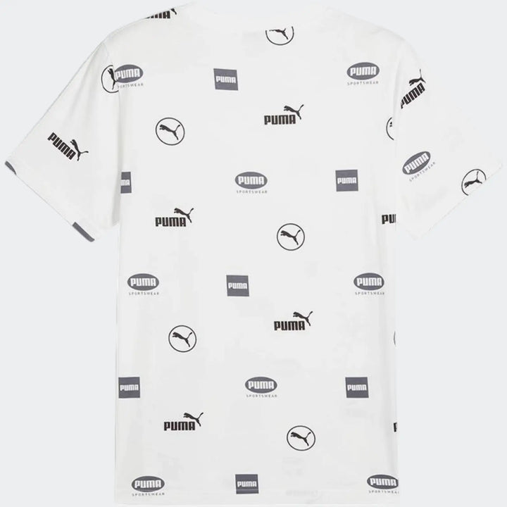Puma Power Aop Tee White T-Shirts