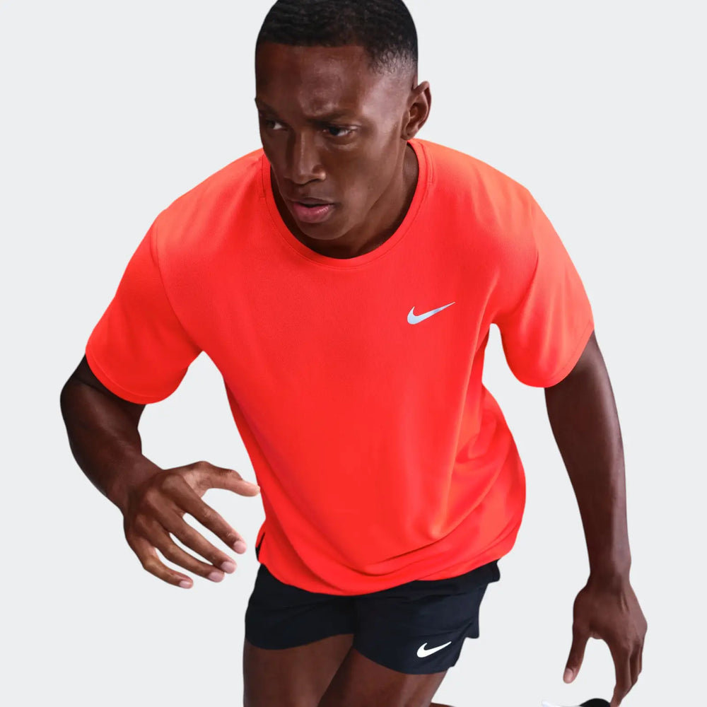 Nike Miler Men'S Dri-Fit Uv Short-Sleeve Running Top