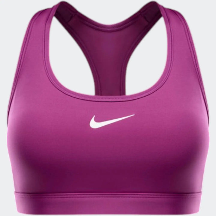 W Nk Swsh Med Spt Bra Hot Pink Sports Bras