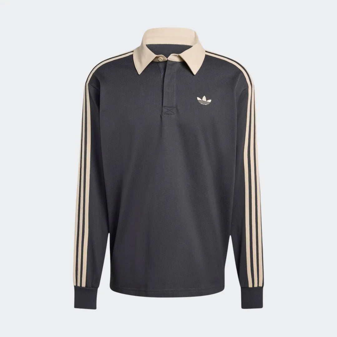 3-Stripes Rugby Longsleeve Polo