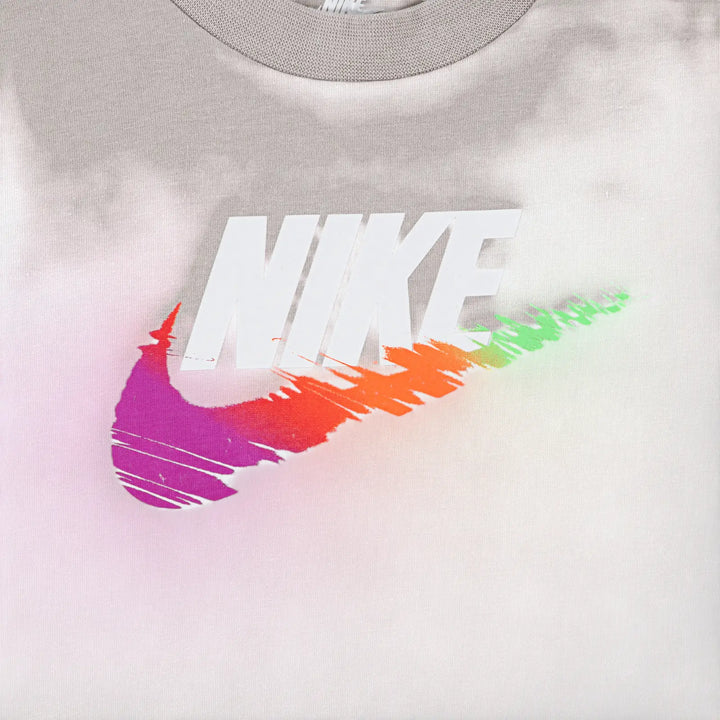 Nike Boys Brandmark Swoosh T-Shirt - Grey