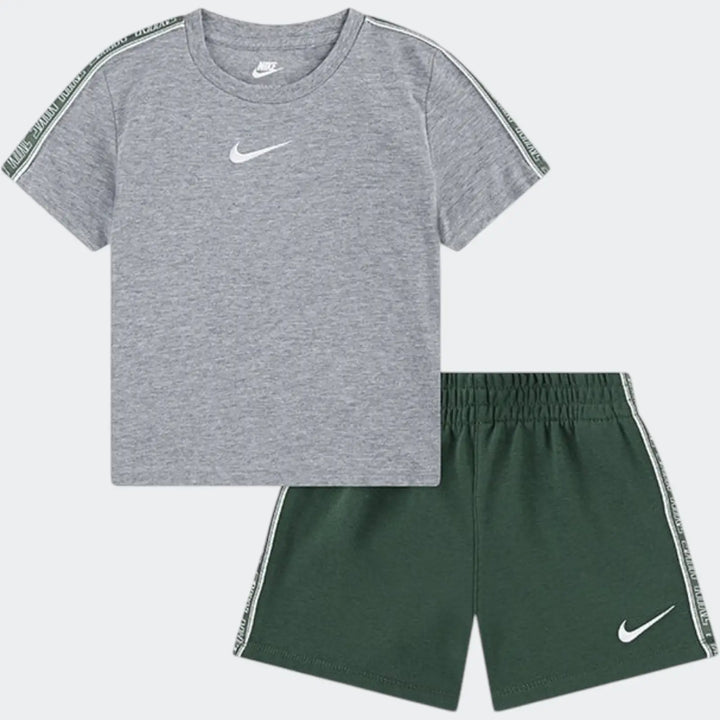 Nkn Poly Pack Knit Short Set Green Shorts