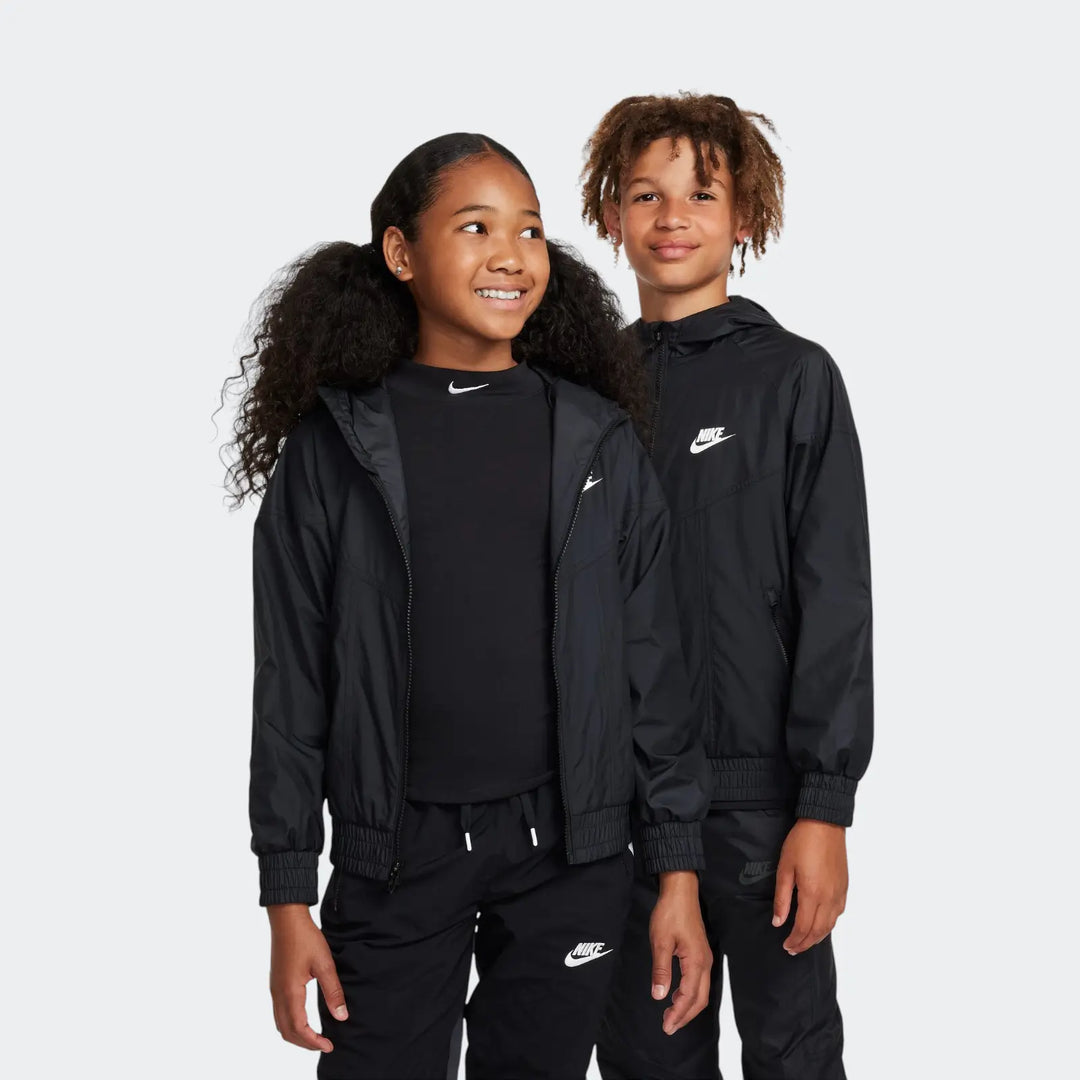 K Nsw Kpl Wr Hd Jkt Black Jackets