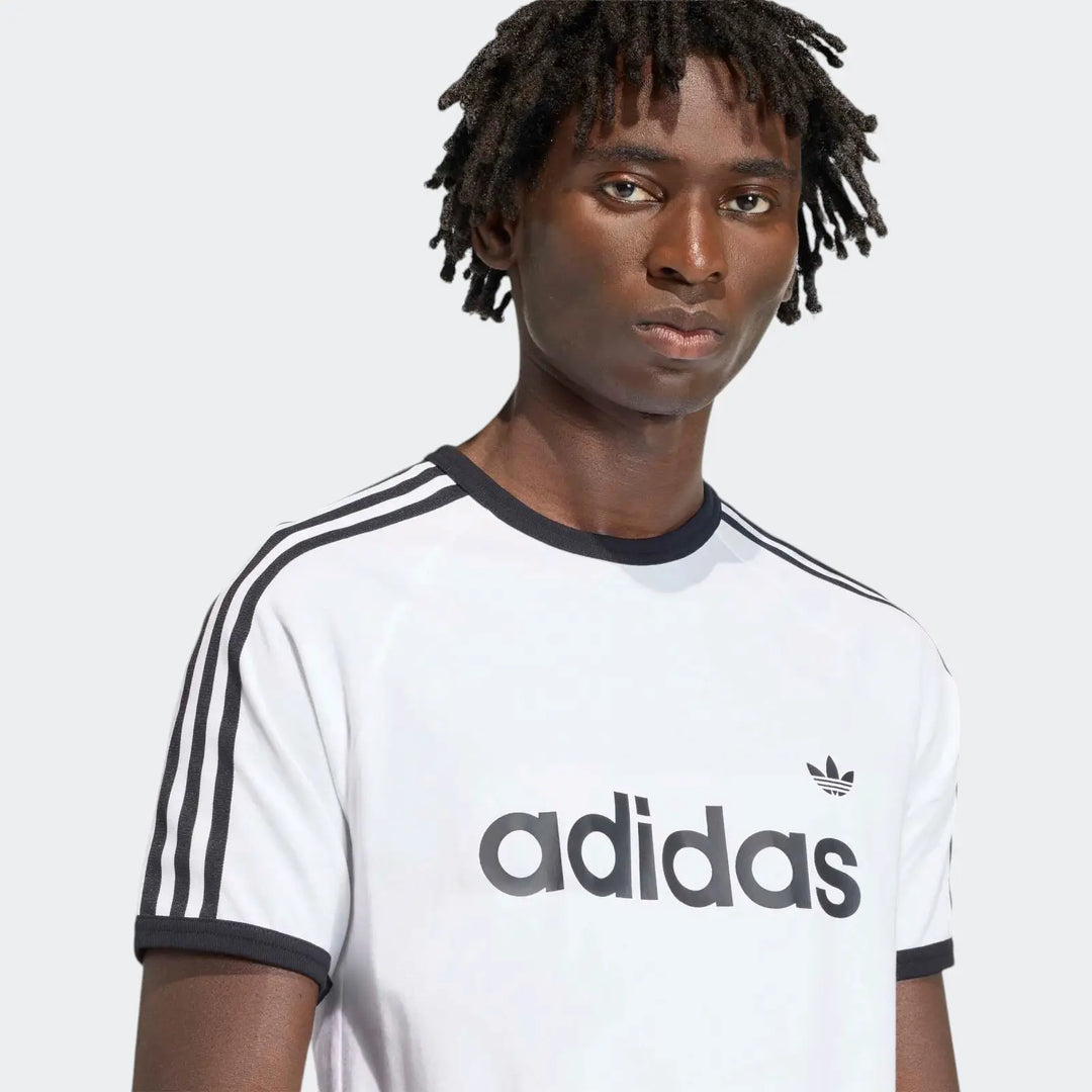3-Stripes Slim Ringer T-Shirt