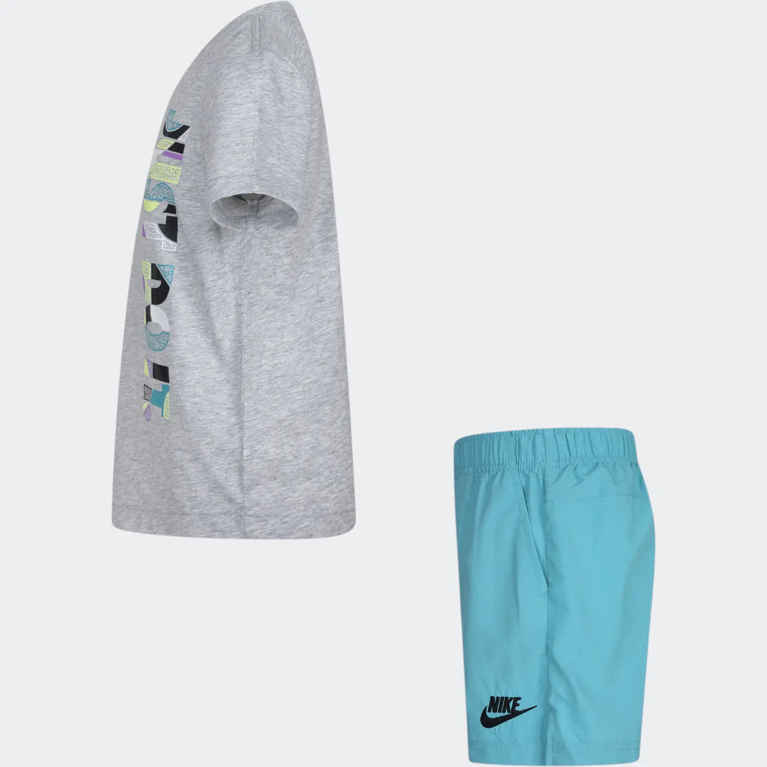 Nkb B Nsw Otl Wvn Short Set Blue Shorts