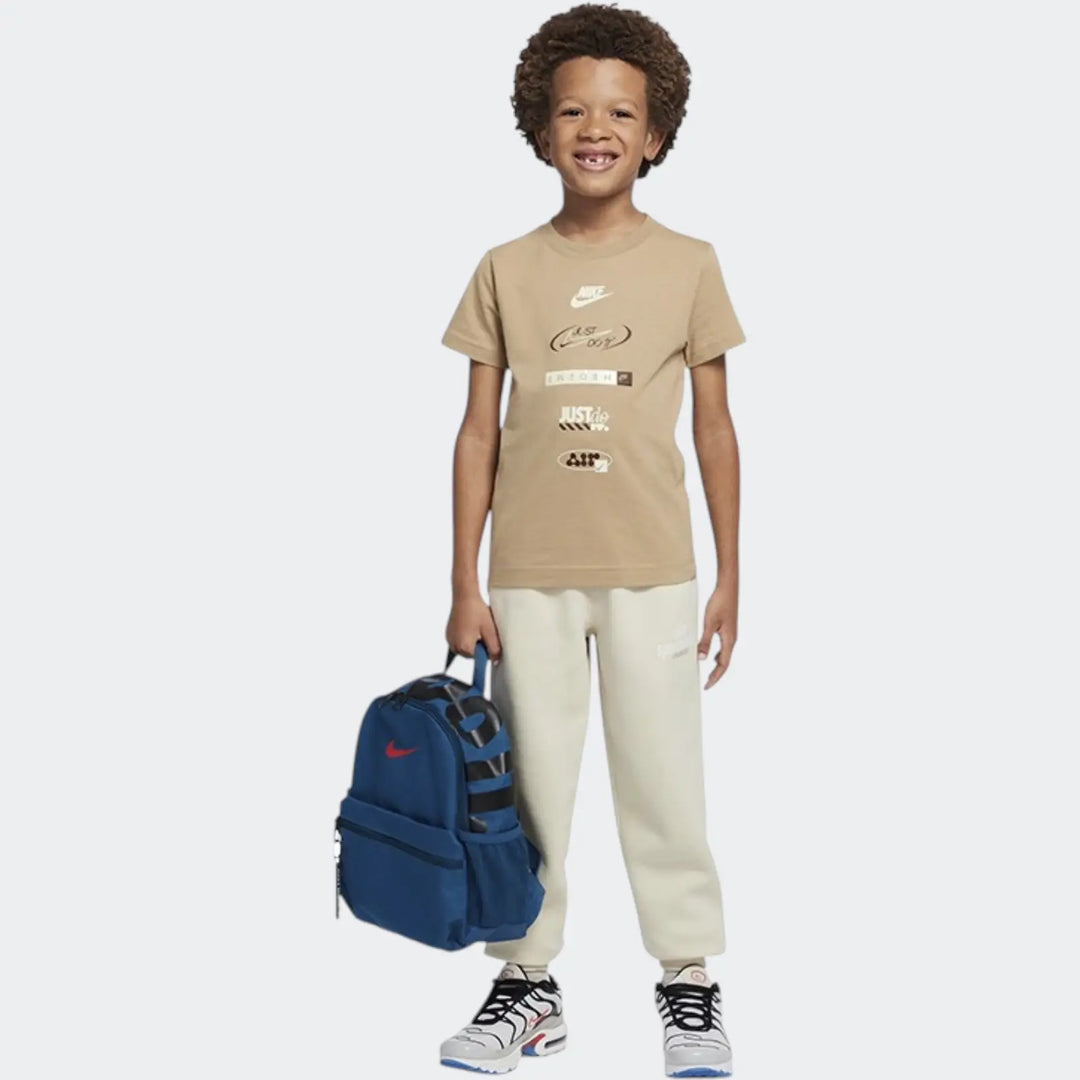Nkb Nike Brandmark Stack Beige T-Shirts