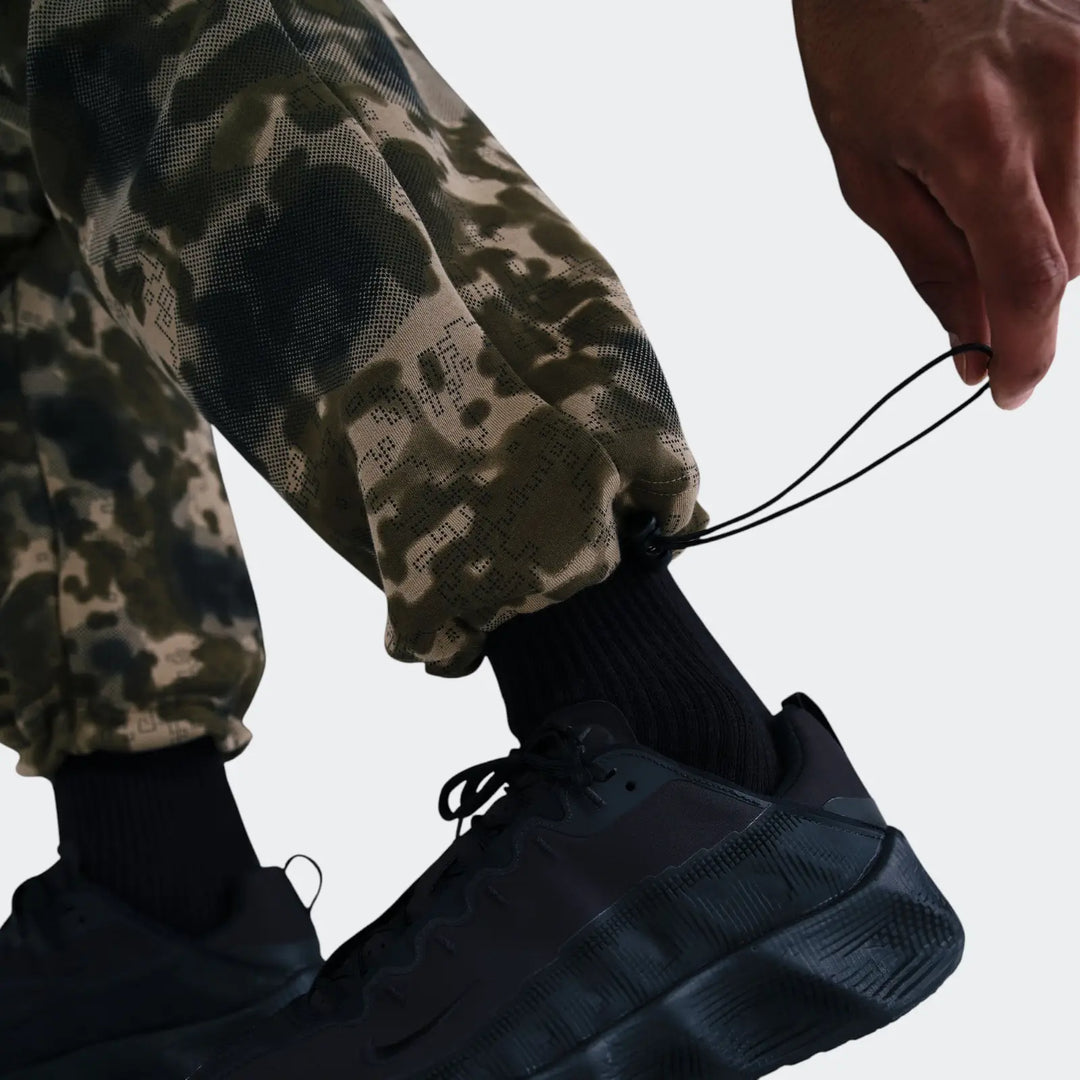 Nike Tech Men'S Open-Hem Fleece Camo Pants