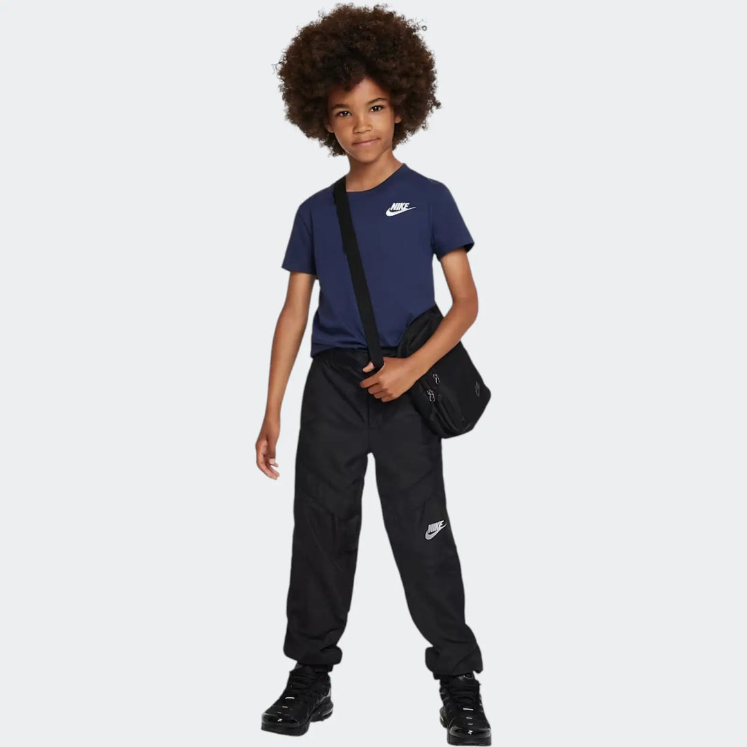Nkn Nsw Embroid Futura Tee Blue T-Shirts