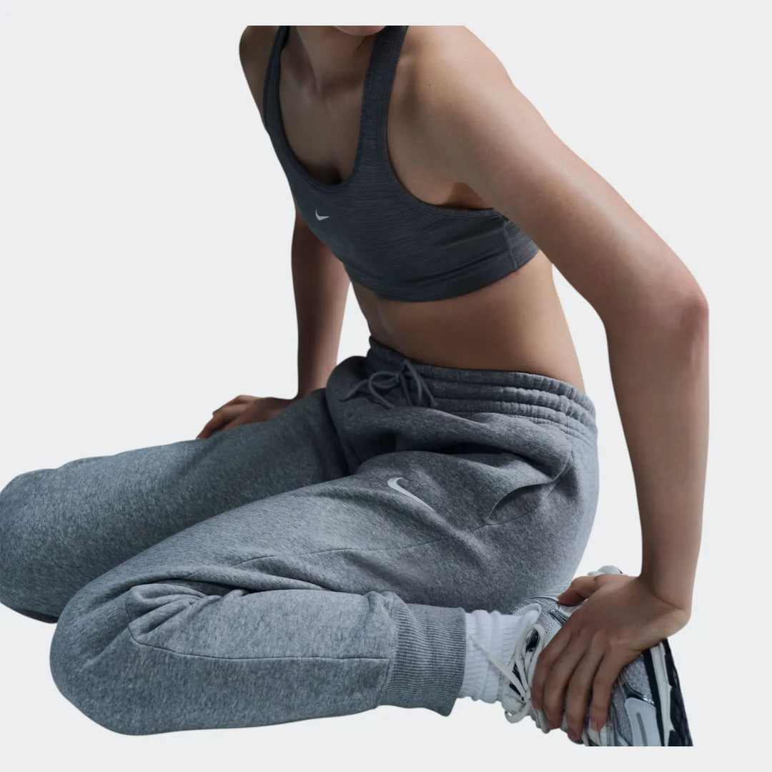 W Nsw Phnx Flc Mr Pant Std Grey Sweatpants