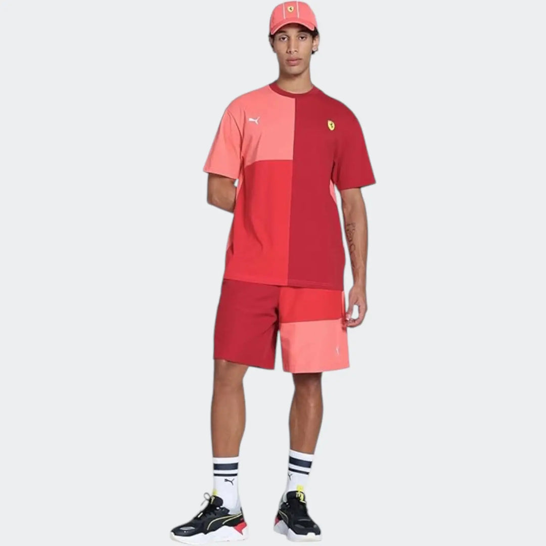 Ferrari Race Lifestyle Tee Red T-Shirts