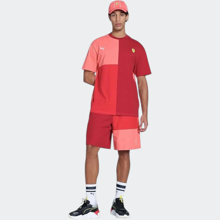 Ferrari Race Lifestyle Tee Red T-Shirts