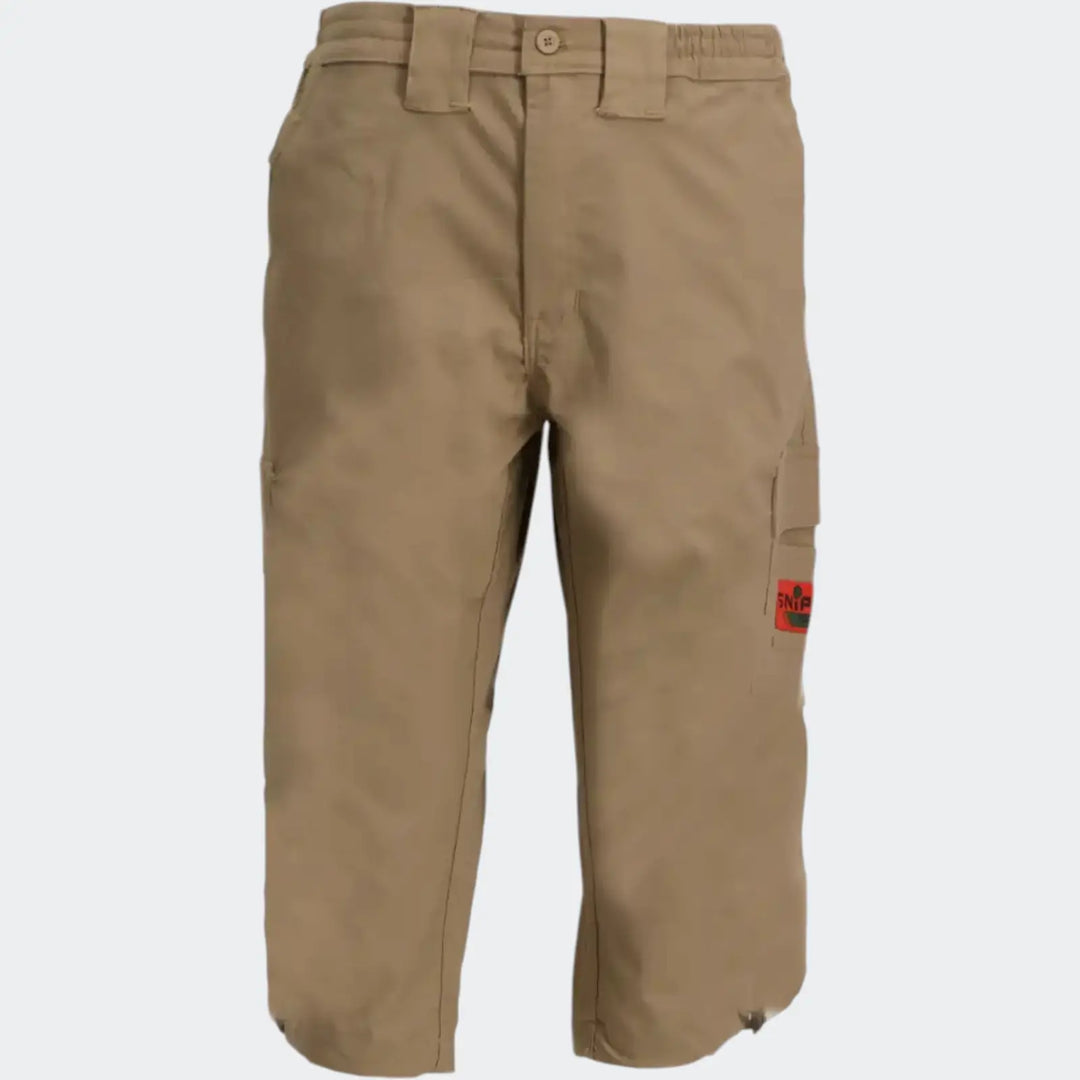 Khaki Flex Trail Cargo 3/4 Shorts