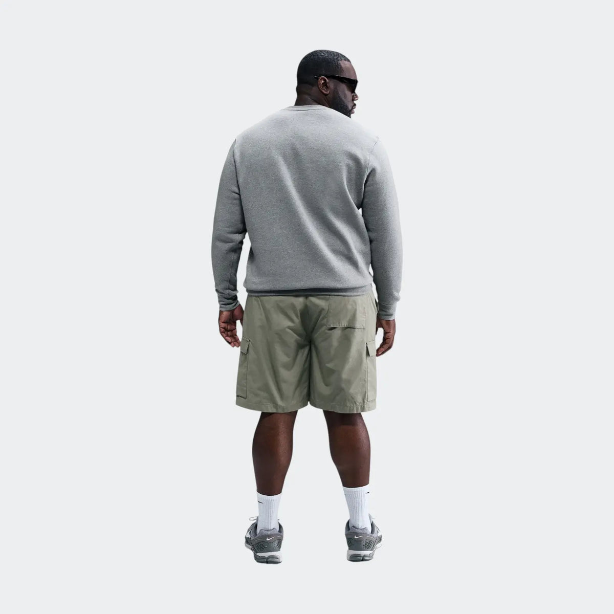 M Nk Club Bb Crew Grey Sweatshirts