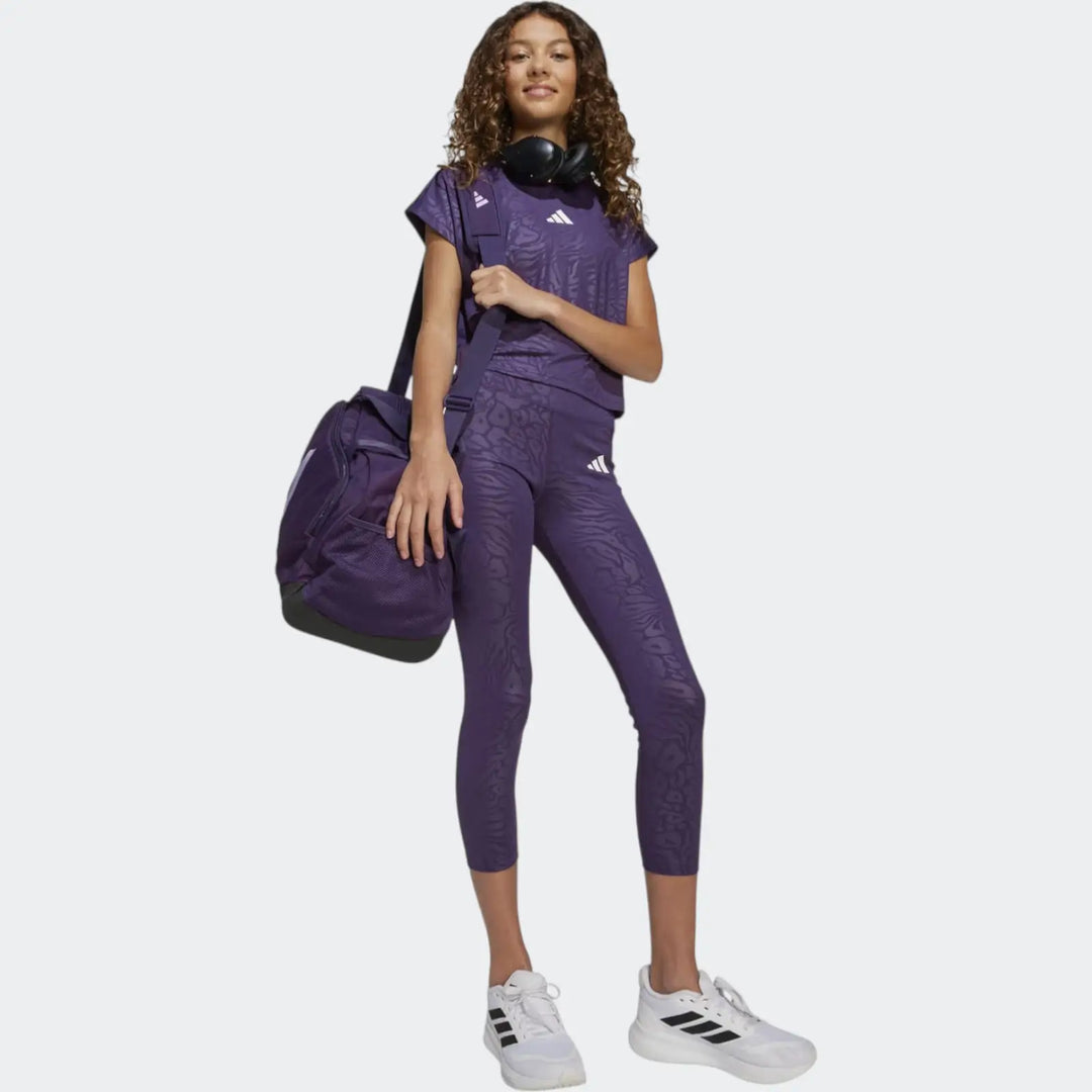 All Sports Animal Print Crop T-Shirt