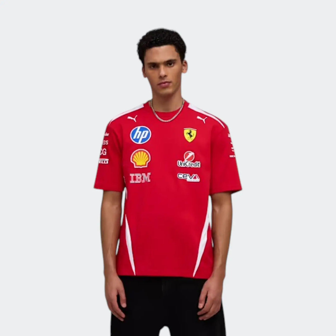 Sf Replica Drivers Authentic Tee Red T-Shirts