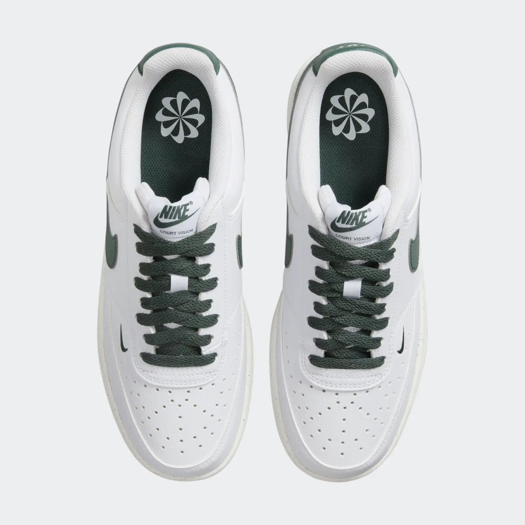 W Nike Court Vision Low White Sneakers