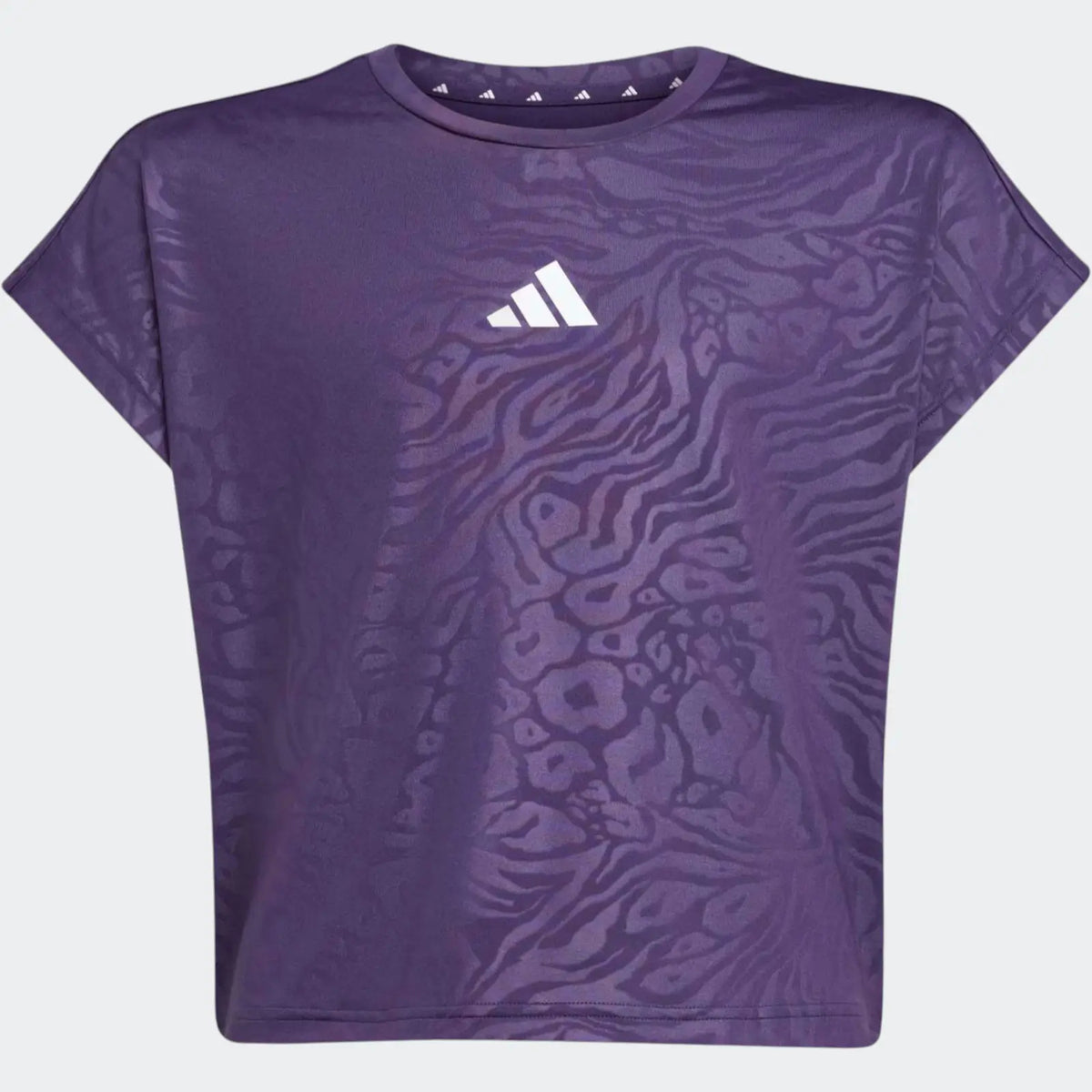 All Sports Animal Print Crop T-Shirt