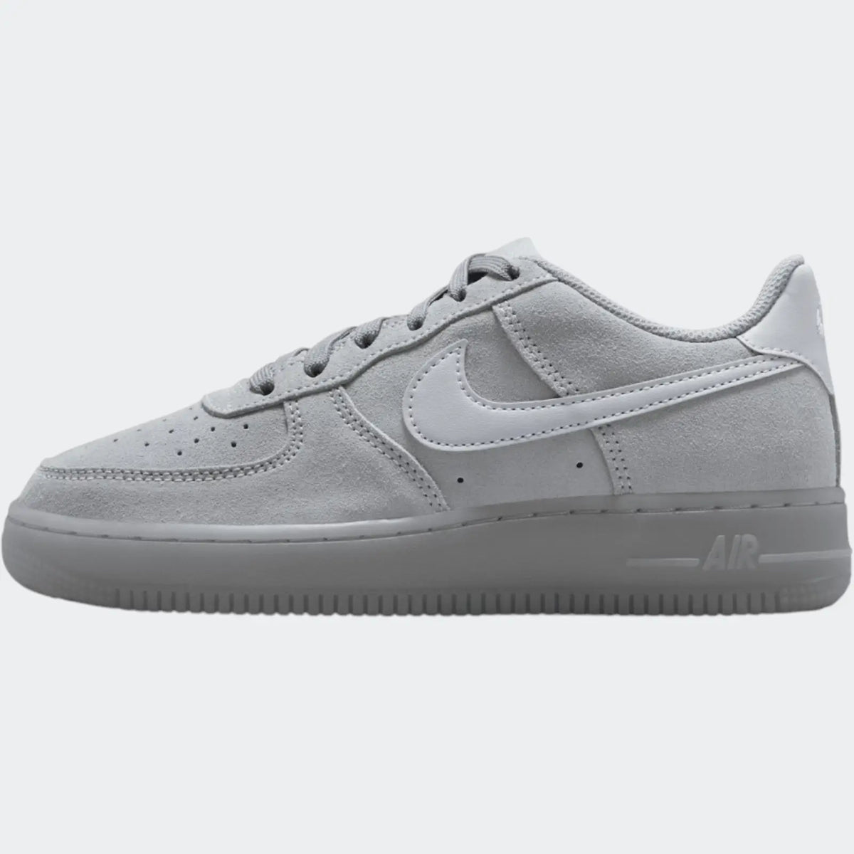 Air Force 1 Lv8 Gs Grey Sneakers