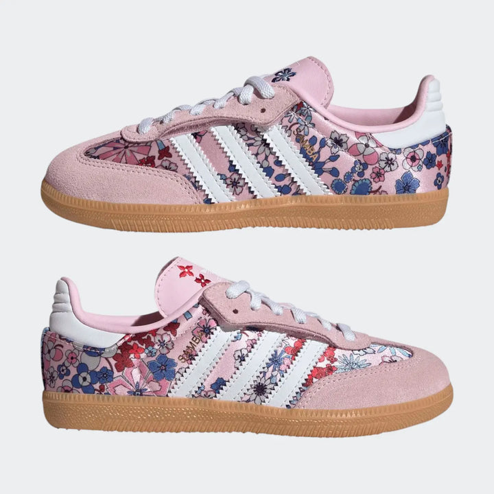 Adidas Liberty London Samba Og Comfort Closure Elastic Lace Shoes
