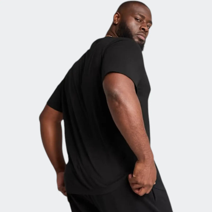 Ess Small Logo Tee Black T-Shirts