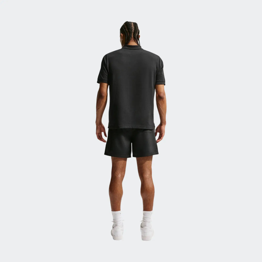 M Nk Club Ss Polo Pique Black Polo Shirts