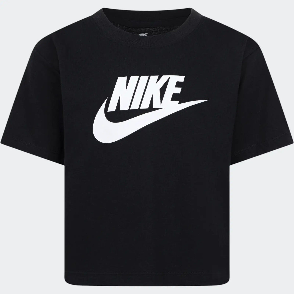 Nike Girls HBR Club Boxy T-Shirt - Black